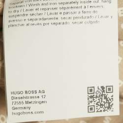 Pre Owned بنطلون بوس باي هوغو بوس تشينو بنى ضيق المقاس - كبير / خصر 34 بوصة