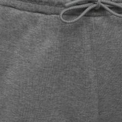 مملوكة مسبقًا Boss By Hugo Boss Grey Cotton Track Pants M