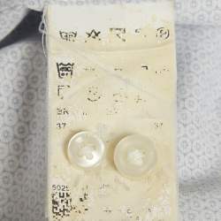 Pre Owned Boss by Hugo Boss Blue Cotton Full Sleeve Slim Fit Shirt S