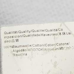 Pre Owned Boss by Hugo Boss Blue Cotton Full Sleeve Slim Fit Shirt S