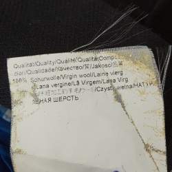 مملوكة مسبقًا Boss By Hugo Boss Navy Blue Wool Guabello Biotech Regular Fit Blazer XXXL