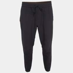 Pre Owned Boss By Hugo Boss Blue Synthetic T-Flex Pants L