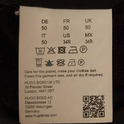 مملوكة مسبقًا Boss By Hugo Boss Blue Synthetic T-Flex Pants L