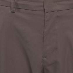 مملوكة مسبقًا Boss By Hugo Boss Grey Technical Twill Spectre Shorts XXL