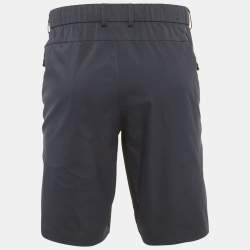 مملوكة مسبقًا شورت تويل تقني أزرق بوس باي هوجو بوس مقاس ضخم جدًا - إكس إكس لارج