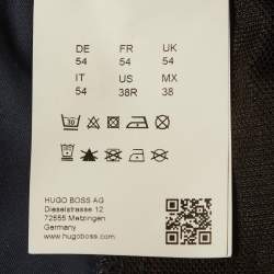 مملوكة مسبقًا شورت تويل تقني أزرق بوس باي هوجو بوس مقاس ضخم جدًا - إكس إكس لارج