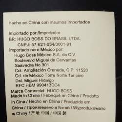 مملوكة مسبقًا شورت تويل تقني أزرق بوس باي هوجو بوس مقاس ضخم جدًا - إكس إكس لارج