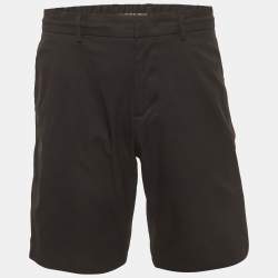 م ملوكة مسبقًا Boss By Hugo Boss Black Technical Twill Spectre Shorts XXL