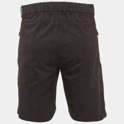 مملوكة مسبقًا Boss By Hugo Boss Black Technical Twill Spectre Shorts XXL