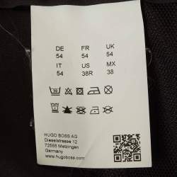 مملوكة مسبقًا Boss By Hugo Boss Black Technical Twill Spectre Shorts XXL