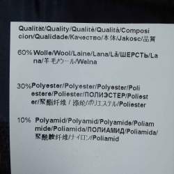 مملوكة مسبقًا جاكيت بوس باي هيوغو بوس صوف أزرق كحلي بأزرار من الأمام واسع جداً