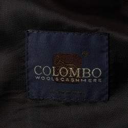 Pre Owned Boss By Hugo Boss Black Wool Felt Morgan Coat XL