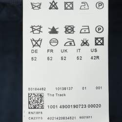 Pre Owned Boss By Hugo Boss Dark Grey Nylon Trench Coat XL