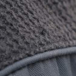 Pre Owned Boss By Hugo Boss Navy Blue Gabardine and Rib Knit Jacket XXL