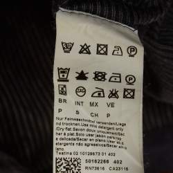 مملوكة مسبقًا Boss By Hugo Boss Blue Jersey Teatina Polo T-Shirt S