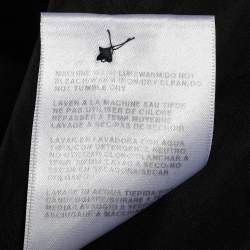 Pre Owned Boss By Hugo Boss Black Cotton Pintucks Detail Shirt XXL