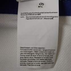 Pre Owned Boss by Hugo Boss White Cotton pique Polo T-Shirt L