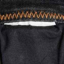 مملوكة مسبقًا Boss By Hugo Boss Black Denim Taber Tapered Fit Jeans M Waist 34" 