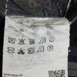 مملوكة مسبقًا Boss By Hugo Boss Blue Checks Wool Super 120 Blazer L