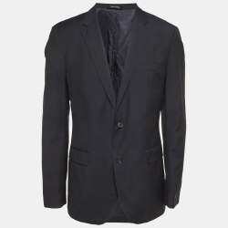 مملوكة مسبقًا Boss By Hugo Boss Black Wool The James3 Blazer L