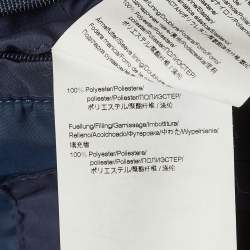 مملوكة مسبقًا Boss by Hugo Boss Blue Synthetic Quilted Jacket XL