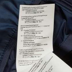 مملوكة مسبقًا Boss by Hugo Boss Blue Synthetic Quilted Jacket XL