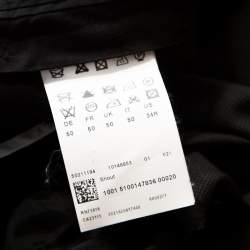 مملوكة مسبقًا Boss By Hugo Boss Grey Wool Regular Fit Trousers L 