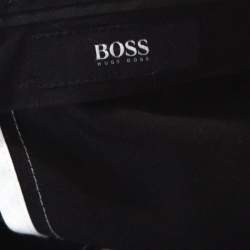 مملوكة مسبقًا Boss By Hugo Boss Grey Wool Regular Fit Trousers L 