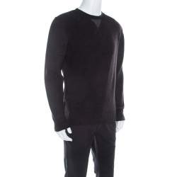Boss by Hugo Boss Charcoal Grey Wool Sweater L
