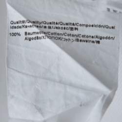 مملوكة مسبقًا Boss By Hugo Boss White Cotton Regular Fit Gerald Shirt M