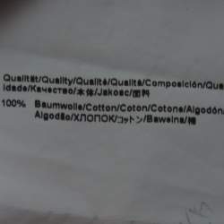 Pre Owned قميص بوس باي هوغو بوس جوي قطن مخطط بنفسجي فاتح L