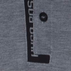 Pre Owned Boss by Hugo Boss Grey Cotton Paule-4 Polo Shirt L
