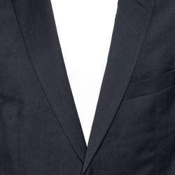 Pre Owned Boss By Hugo Boss Navy Blue Wool T-Howard4/Court5 Tailored Blazer XXL