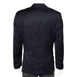 Pre Owned Boss By Hugo Boss Navy Blue Wool T-Howard4/Court5 Tailored Blazer XXL