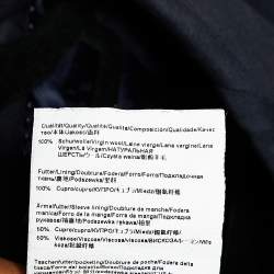 Pre Owned بليزر بوس باي هوغو بوس تي هوارد 4/كورت5 صوف أسود مقاس كبير جدًا جدًا - إكس إكس لارج 