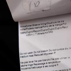 Pre Owned Boss By Hugo Boss Black Striped Wool Single Breasted Suit XXL