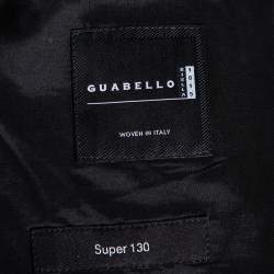 مملوكة مسبقًا Boss By Hugo Boss Grey Wool Huge4/Geniue3 Single Breasted M