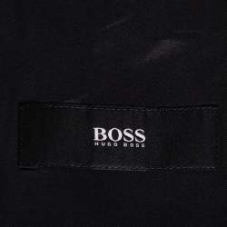 مملوكة مسبقًا Boss By Hugo Boss Grey Wool Huge4/Geniue3 Single Breasted M