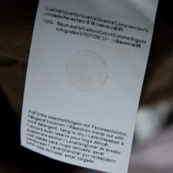 Pre Owned تي شيرت بوس باي هوغو بوس قطن أخضر بالشعار مقاس كبير جدًا جدًا - إكس إكس لارج