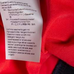 Pre Owned تي شيرت بولو بوس باي هوغو بوس قطن كتل لونية بيكيه مطرز شعار الماركة مقاس كبير جداً جداً (اكس اكس لارج)