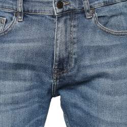 مملوكة مسبقًا Boss By Hugo Boss Blue Denim Delaware Slim Fit Jeans L