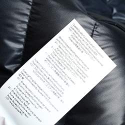 Pre Owned Boss By Hugo Boss Navy Blue Quilted Synthetic Domiro Jacket M