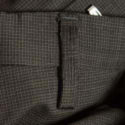 Boss By Hugo Boss Charcoal Grey Micro Checked Wool The Grand/Central US Suit L 