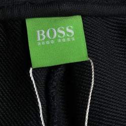 Pre Owned Boss By Hugo Boss Navy Blue Cotton Jogger Pants XL