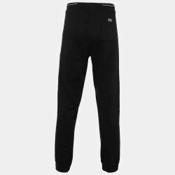 Boss By Hugo Boss Black Cotton Jogging Trouser XL