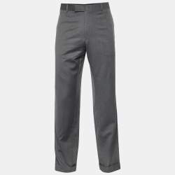 Boss By Hugo Boss Grey Wool Bertolucci/Movie Tailored Pants XL