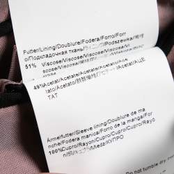 Pre Owned Boss By Hugo Boss Black Wool Single-Breasted Suit 3XL