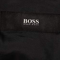 Pre Owned Boss By Hugo Boss Navy Blue Cotton Single-Breasted Huge3/Genius2 Blazer L