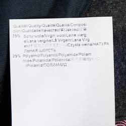 Pre Owned Boss By Hugo Boss Green Plaided Wool Button Front Blazer L