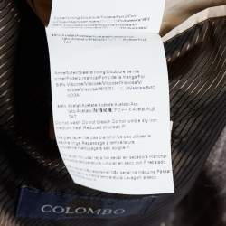 مملوكة مسبقًا Boss By Hugo Boss Brown Striped Wool & Cashgora Crowley Blazer L